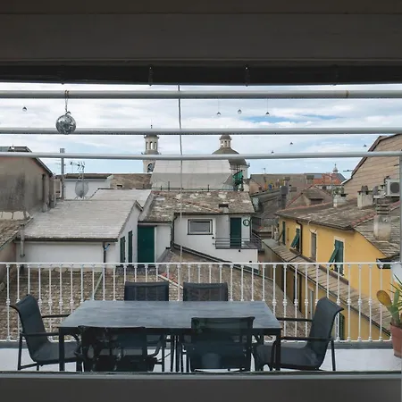 038 - Attico Lussuoso Terrazza Centro Citta' 500m Mare, Parcheggio Gratis Vicino Apartment Chiavari